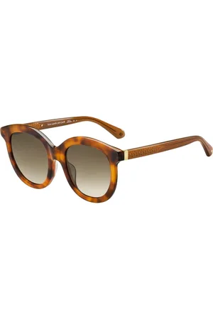 Kate Spade Sunglasses, female, , 53 MM, Lillian/G/S Sunglasses in Havana/ Shaded
