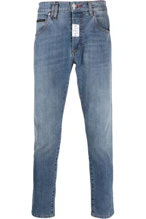 Philipp Plein Slim-fit Jeans, male, , W31, Low-Rise Skinny Jeans