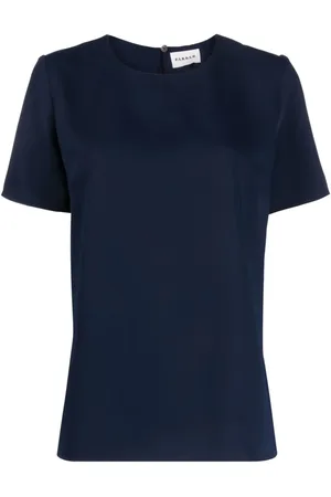 P.A.R.O.S.H. Short-Sleeved Cady Blouse