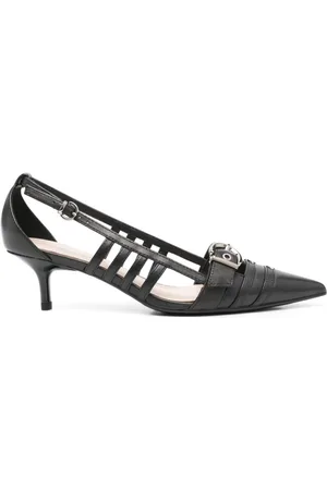 Pinko Mid-Heel Leather Pumps