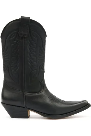 Maison Margiela Pointed Toe Leather Boots