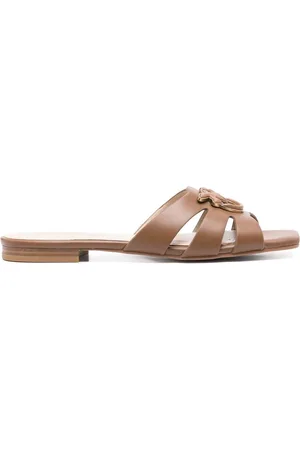 Pinko Sliders, female, , 7 UK, Cut-Out Camel Sliders