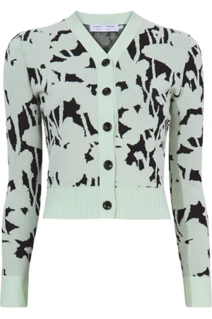 Proenza Schouler Floral Cardigan