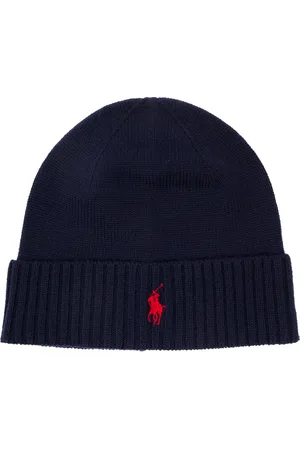Ralph Lauren Beanies, male, , ONE SIZE, Embroidered Logo Beanie