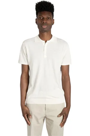 Daniele Fiesoli Polo Shirts, male, , M, Short-sleeve Cotton Polo Cream