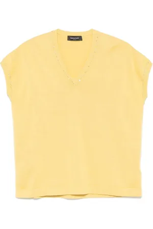 Fabiana Filippi V-neck Knitwear, female, , XS, Sequin V-Neck Vest