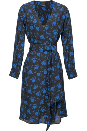 Pinko Wrap Dresses, female, , S, Moroccan Print Wrap Dress