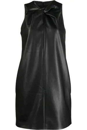 Proenza Schouler Short Dresses, female, , M, Twist-Front Sleeveless Midi Dress