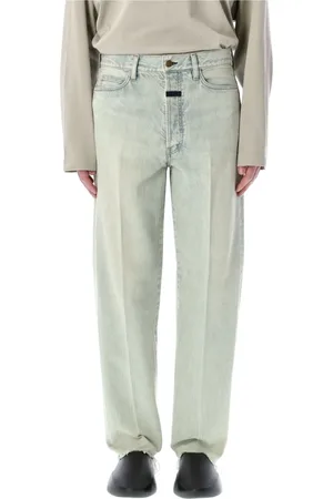 FEAR OF GOD Indigo 80s 5 Pockets Straight Leg Jeans