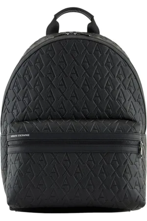 Armani Exchange Eco-friendly Backpack with Zip Closure