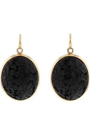 Pomellato Earrings, female, , ONE SIZE, Victoria Jet Dia Rose Cut Earrings