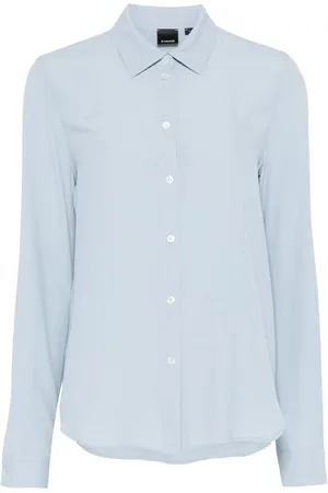 Pinko Shirts, female, , S, Long Sleeve Silk Shirt