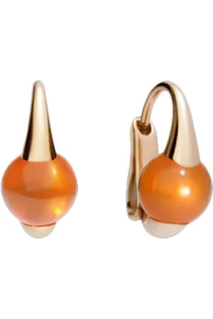 Pomellato Earrings, female, , ONE SIZE, M`ama Non M`ama Rose Gold Garnet Earrings