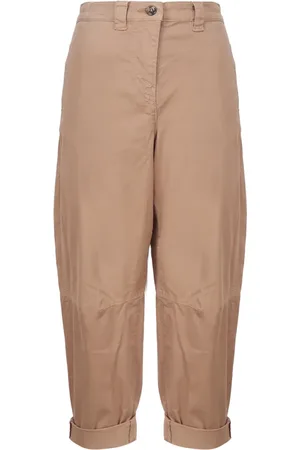 Pinko Carrot-Fit Cropped Trousers