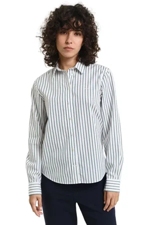 GANT Regular Fit Striped Poplin Shirt