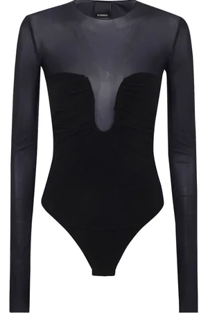 Pinko Body, female, , S, Long-sleeved sheer bodysuit