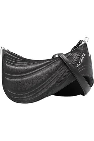 MUGLER Spiral Curve Shoulder Bag