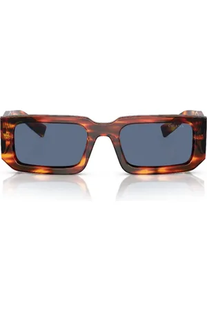 Prada Sunglasses, male, , 53 MM, Radica Striped Sunglasses