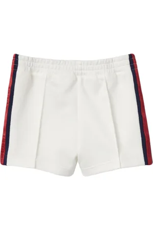 Gucci Short Shorts, unisex, , 12 M, Jersey Shorts with Web Detail