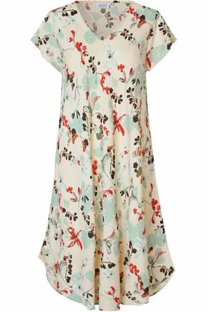 Masai Short Dresses, female, , S, Elegant Dress Frosty Green