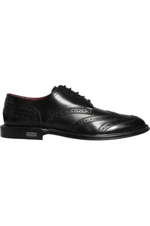 Dolce & Gabbana Leather Wingtip Formal Shoes
