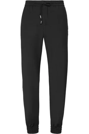 Philipp Plein Sweatpants, male, , 3XL, Wool Jogging Trousers