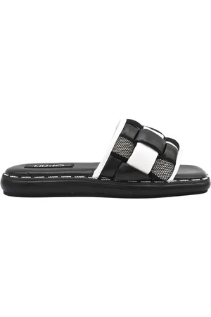 Liu Jo Laced Nero Bianco Sliders