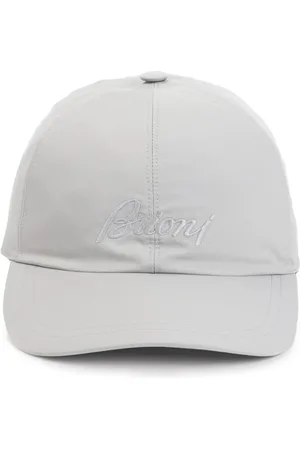 BRIONI Grey Baseball Cap Stylish Design