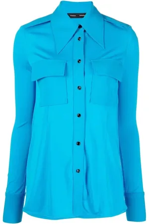 Proenza Schouler Long Sleeve Jersey Shirt