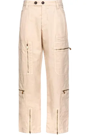 Pinko Wide Trousers, female, , XS, Utility Tricotina Stretch Trousers