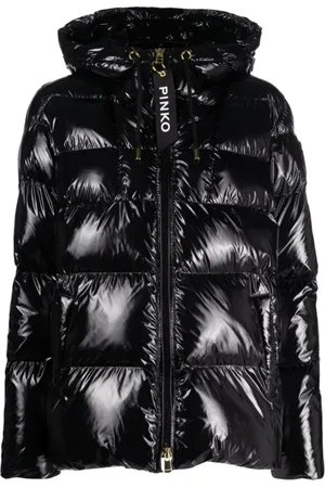 Pinko Winter Jackets, female, , XL, Quilted High-Shine Jacket