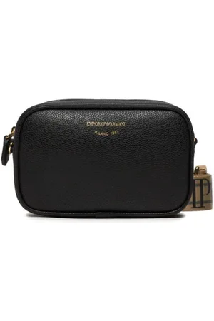 Emporio Armani Mini Bag with Adjustable Strap and Logo Lettering