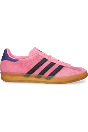 adidas Gazelle Trainers with Leather Details