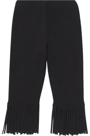 Proenza Schouler Long Shorts, female, , XS, Textured Fringed Biker Shorts