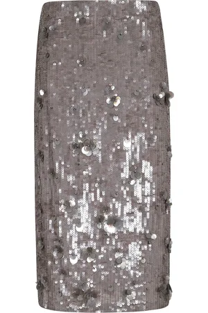P.A.R.O.S.H. Glow Midi Skirt