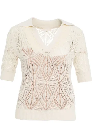 Liu Jo Crochet Polo Shirt Ss25