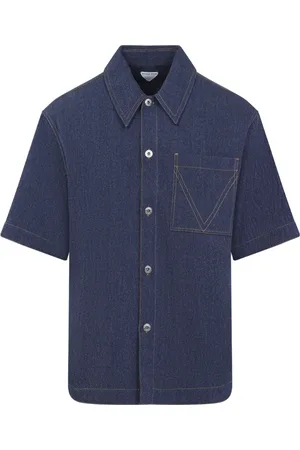 Bottega Veneta Short Sleeve Shirts, male, , M, Stylish Shirt for Men