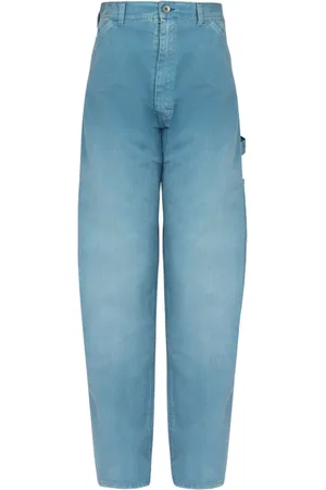 Maison Margiela Clear Low Crotch Wide Leg Jeans