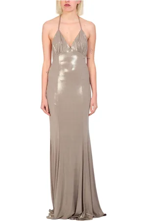 Pinko Gowns, female, , M, Laminated Jersey Dress
