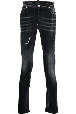 Philipp Plein Straight Denim Trousers