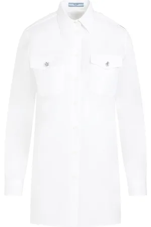 Prada Shirts, female, , S, Cotton Shirt