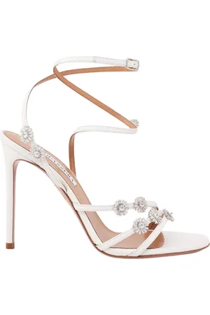 Aquazzura Stiletto Sandals Starry Night