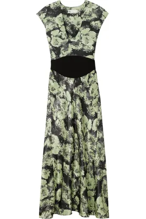Tory Burch U-neck Cap Sleeve Dress