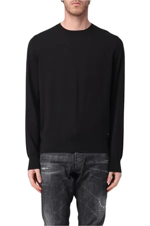 Dsquared2 Round-neck Knitwear, male, , L, Relax Fit Crewneck Jumpers