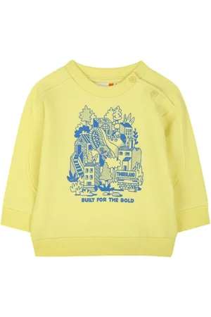 Timberland Sweatshirts, unisex, , 6 M, Cityscape Long Sleeve Sweatshirt