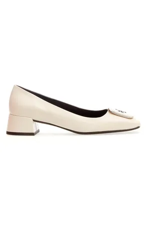Tory Burch Pumps, female, , 4 UK, Silver Buckle Pump