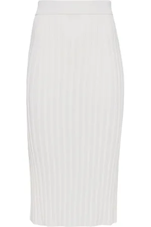 Joseph Satin Rib Skirt