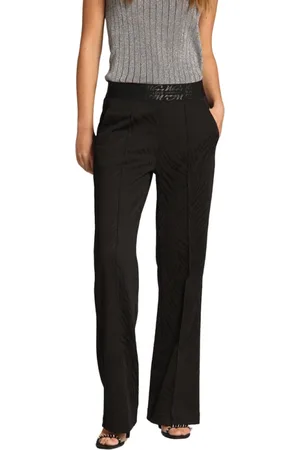 Masons Wide Trousers, female, , 2XS, Zebra Print Straight Fit Chino Trousers