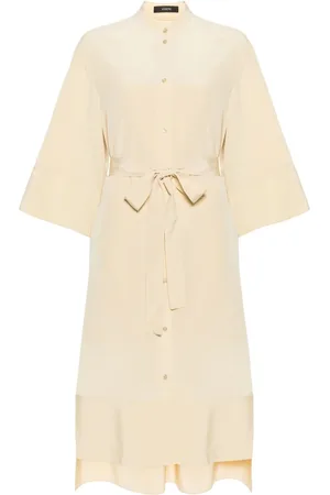 Joseph Shirt Dresses, female, , S, Crepe de Soie Maxi Dress
