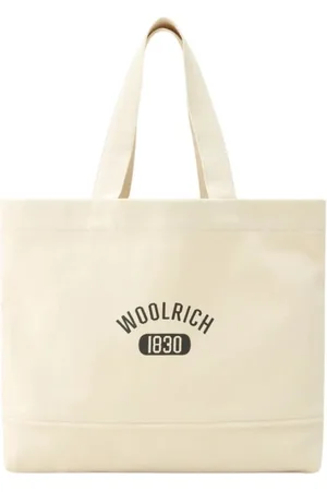 Woolrich Logo-print canvas tote bag